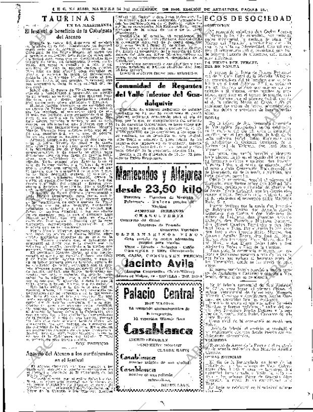 ABC SEVILLA 24-12-1946 página 10