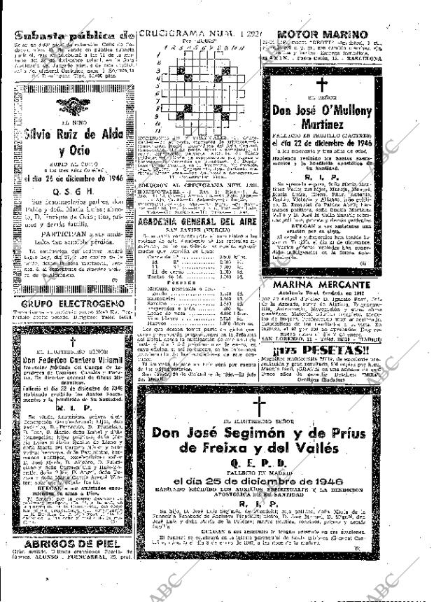 ABC MADRID 27-12-1946 página 21