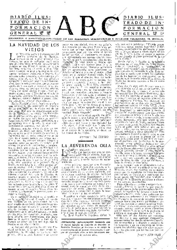 ABC SEVILLA 29-12-1946 página 3