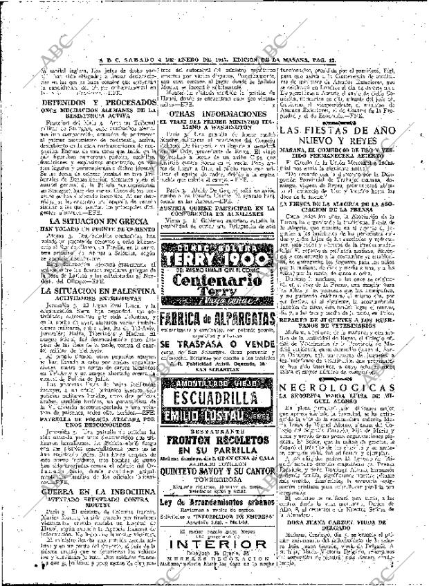 ABC MADRID 04-01-1947 página 12