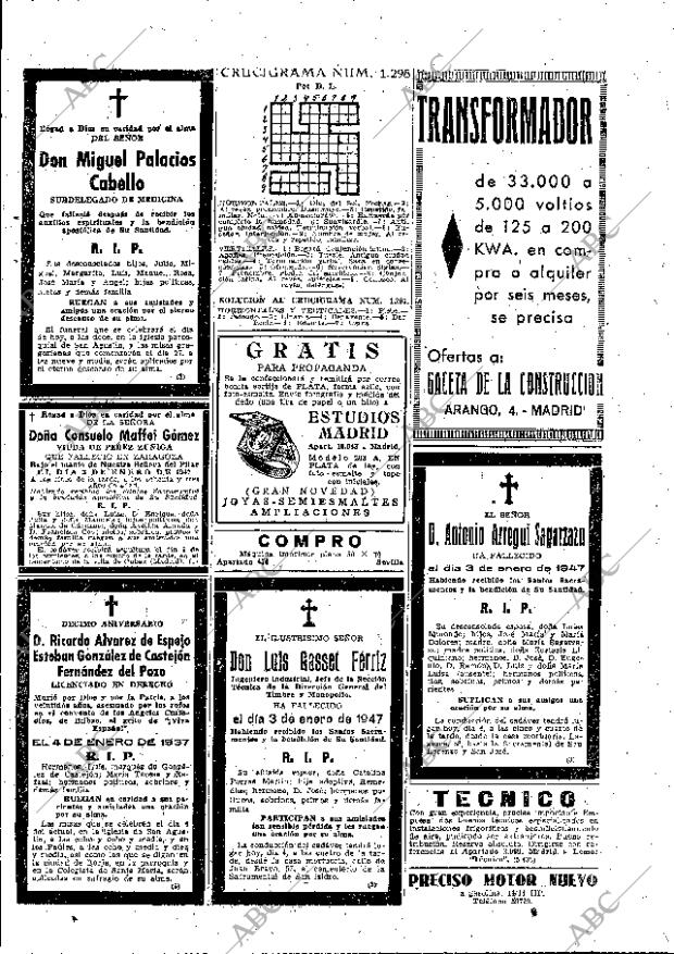 ABC MADRID 04-01-1947 página 21