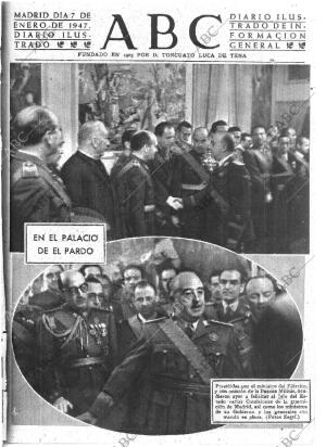 ABC MADRID 07-01-1947 página 1