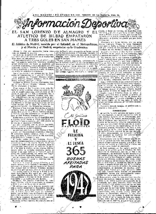 ABC MADRID 07-01-1947 página 25