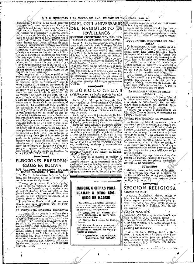 ABC MADRID 08-01-1947 página 14