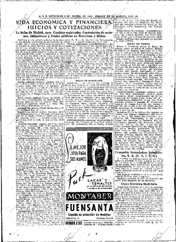 ABC MADRID 08-01-1947 página 16
