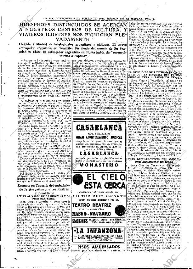 ABC MADRID 08-01-1947 página 9
