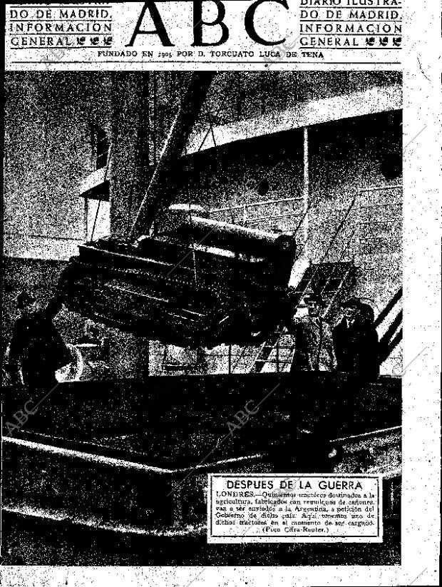ABC SEVILLA 14-01-1947 página 1
