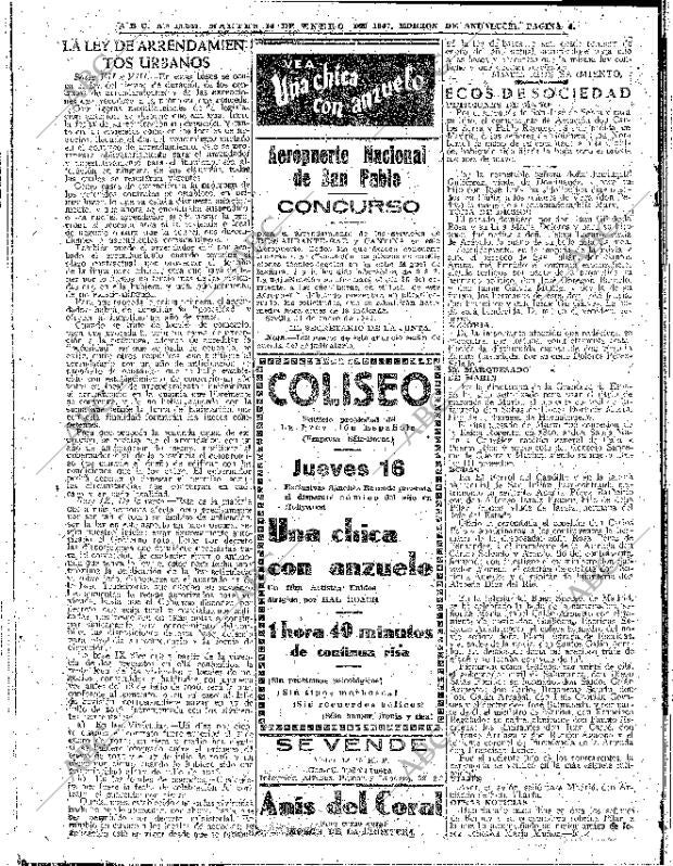ABC SEVILLA 14-01-1947 página 4