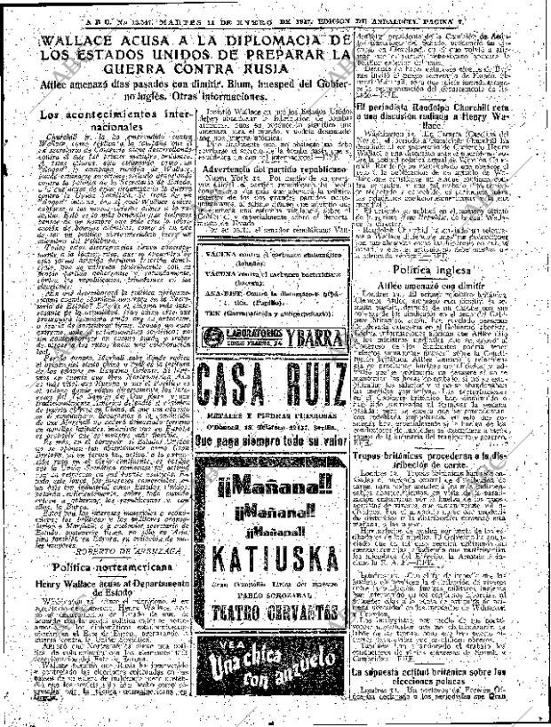 ABC SEVILLA 14-01-1947 página 7