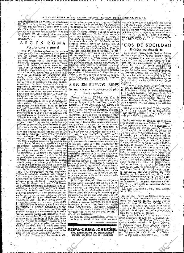 ABC MADRID 16-01-1947 página 10