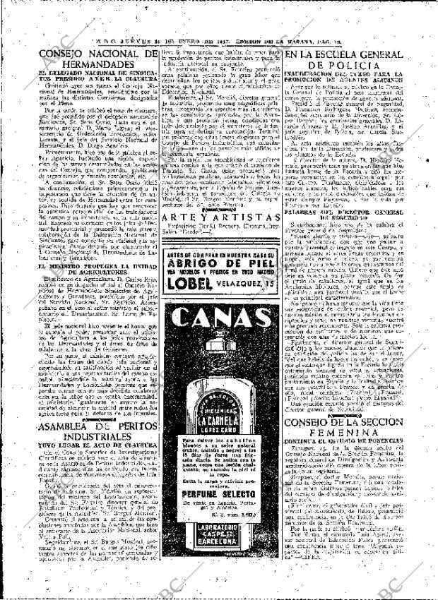 ABC MADRID 16-01-1947 página 12