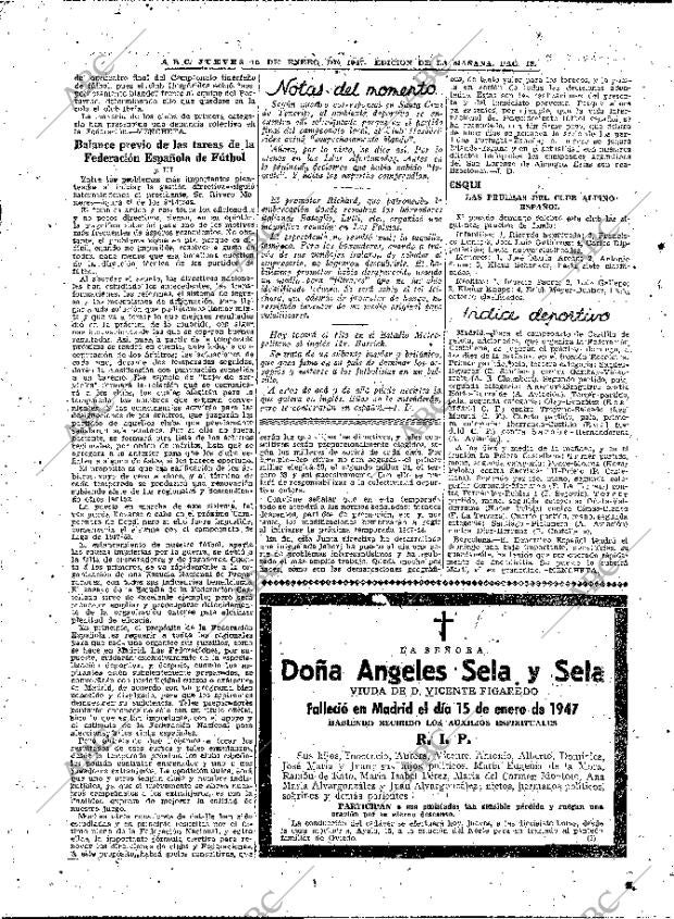 ABC MADRID 16-01-1947 página 18