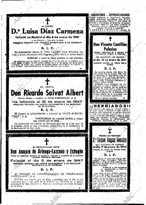 ABC MADRID 16-01-1947 página 23