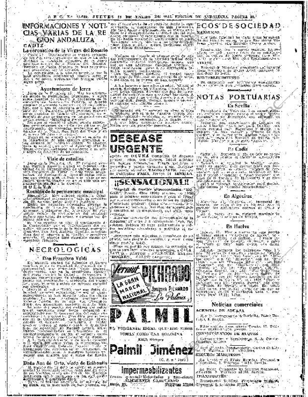 ABC SEVILLA 16-01-1947 página 10