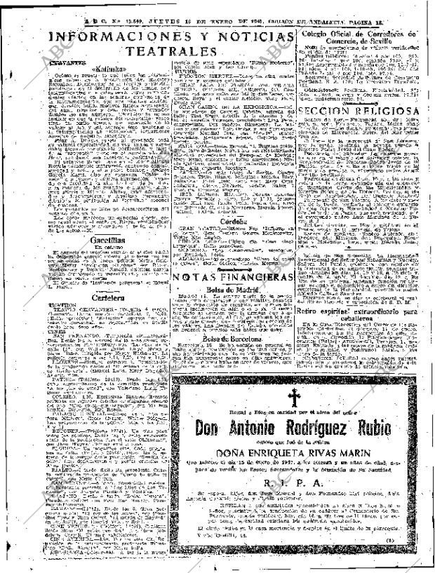 ABC SEVILLA 16-01-1947 página 13
