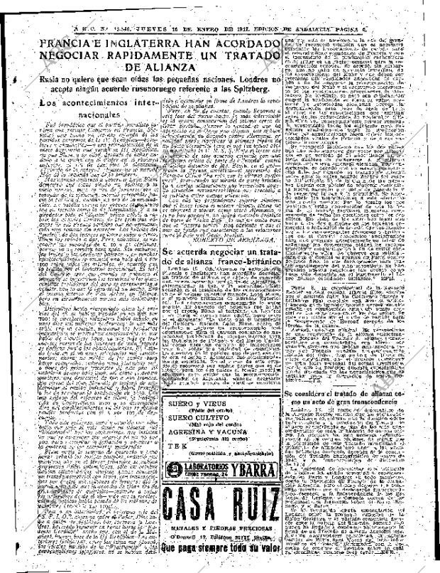 ABC SEVILLA 16-01-1947 página 5