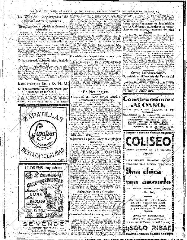 ABC SEVILLA 16-01-1947 página 6