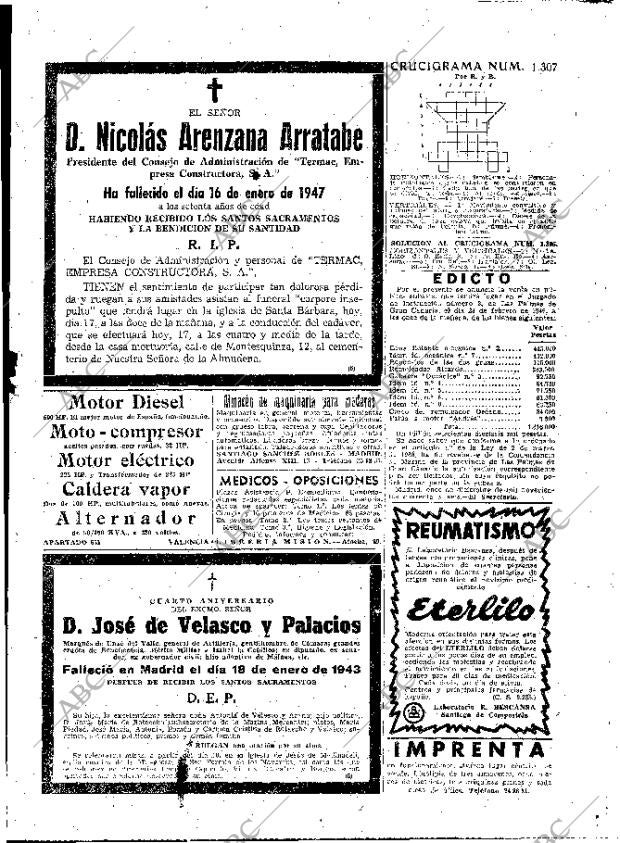 ABC MADRID 17-01-1947 página 23