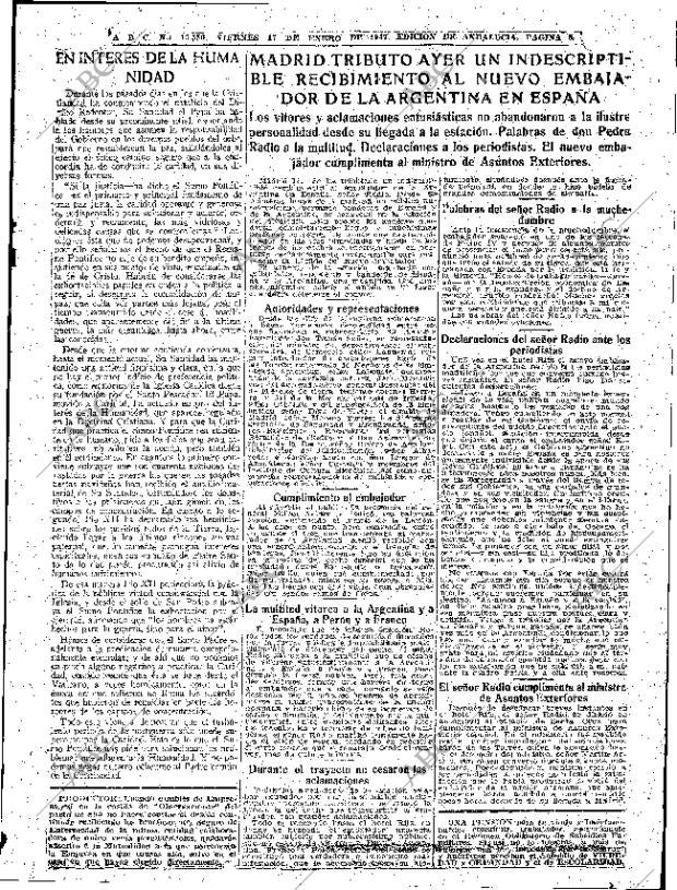 ABC SEVILLA 17-01-1947 página 5