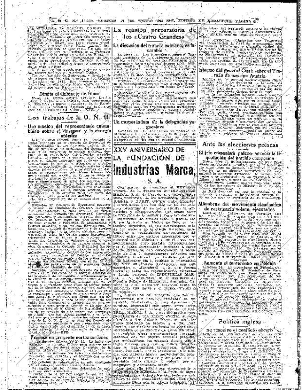 ABC SEVILLA 17-01-1947 página 8