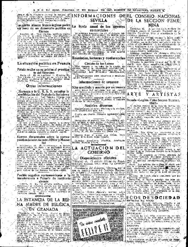 ABC SEVILLA 17-01-1947 página 9