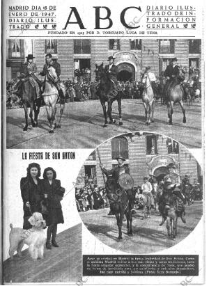ABC MADRID 18-01-1947 página 1