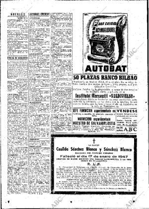 ABC MADRID 18-01-1947 página 22