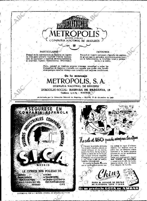 ABC MADRID 18-01-1947 página 4