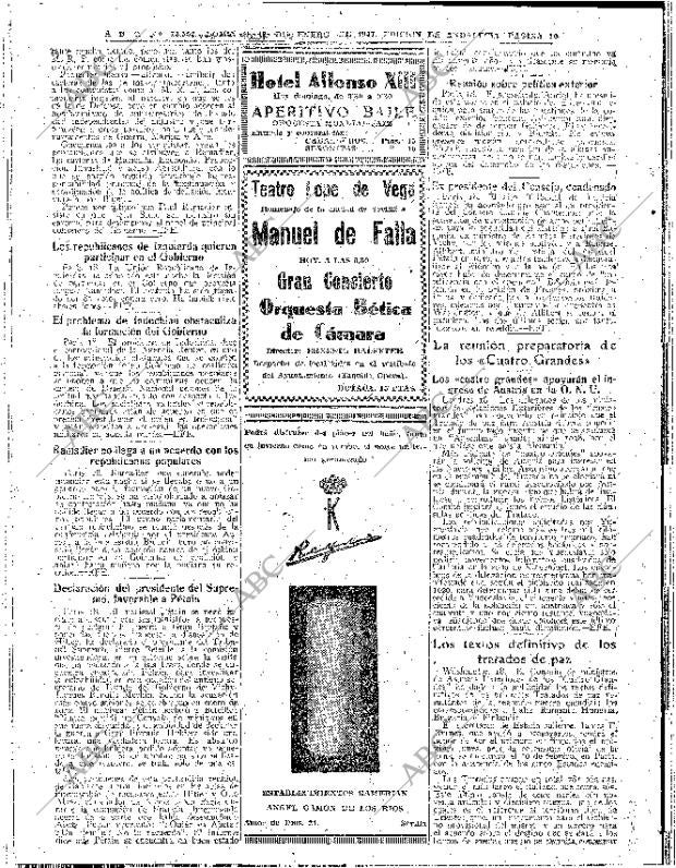 ABC SEVILLA 19-01-1947 página 10