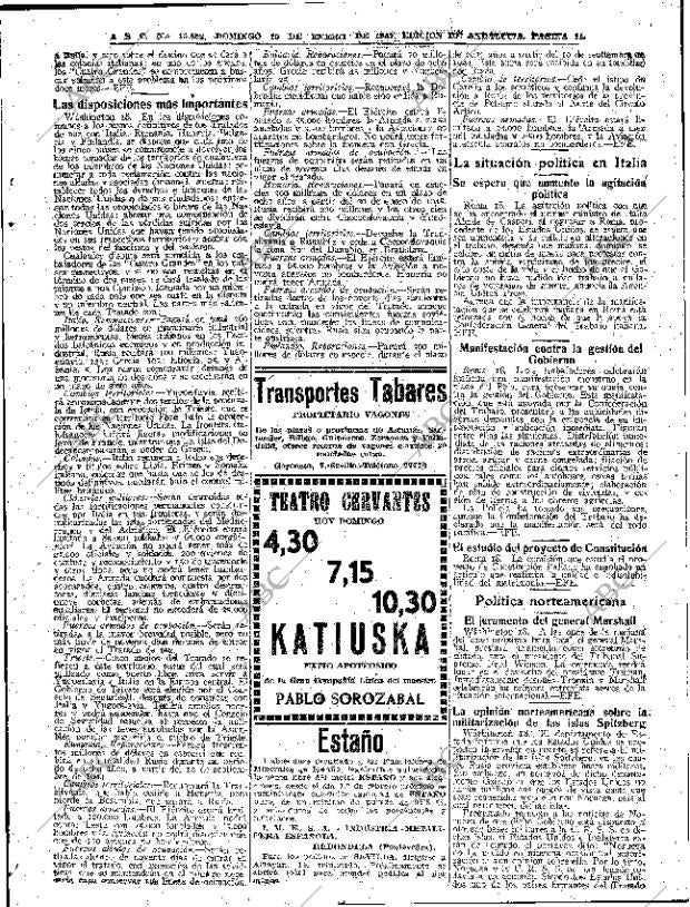 ABC SEVILLA 19-01-1947 página 11