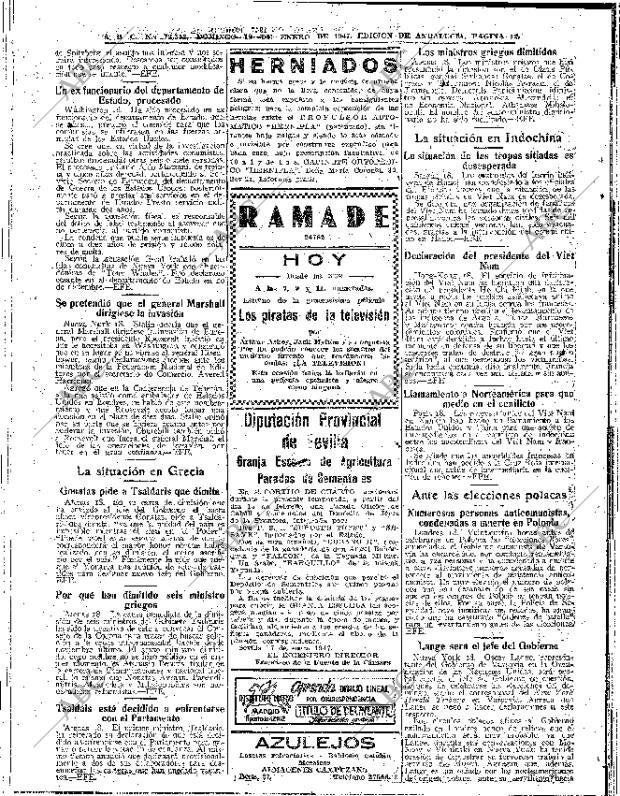 ABC SEVILLA 19-01-1947 página 12