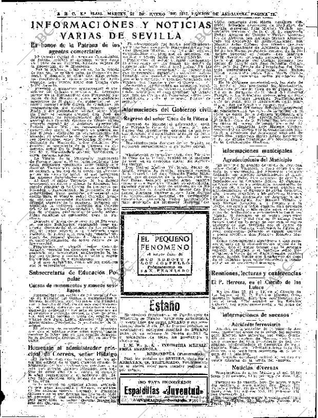 ABC SEVILLA 21-01-1947 página 11