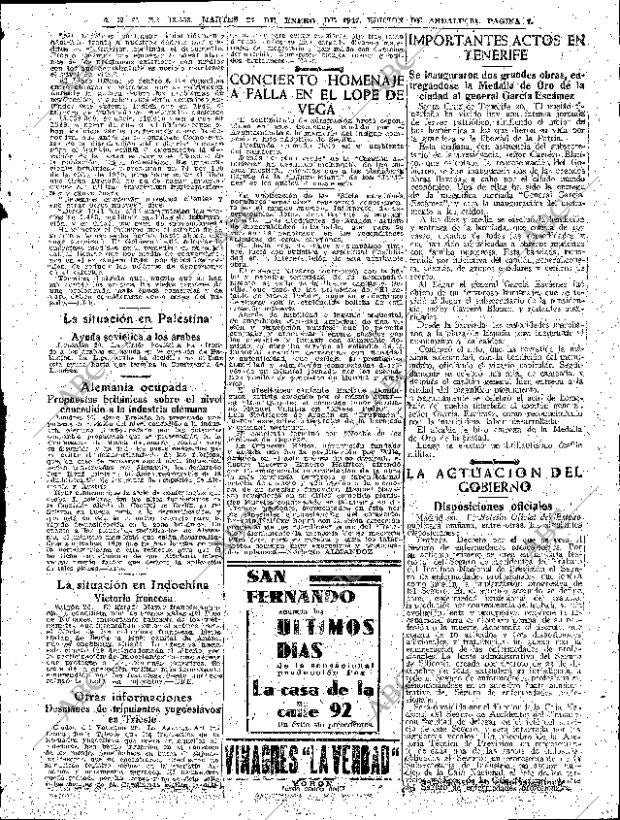 ABC SEVILLA 21-01-1947 página 7