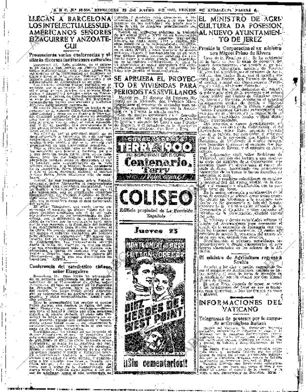 ABC SEVILLA 22-01-1947 página 4