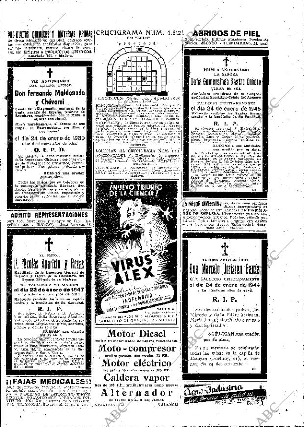 ABC MADRID 23-01-1947 página 23