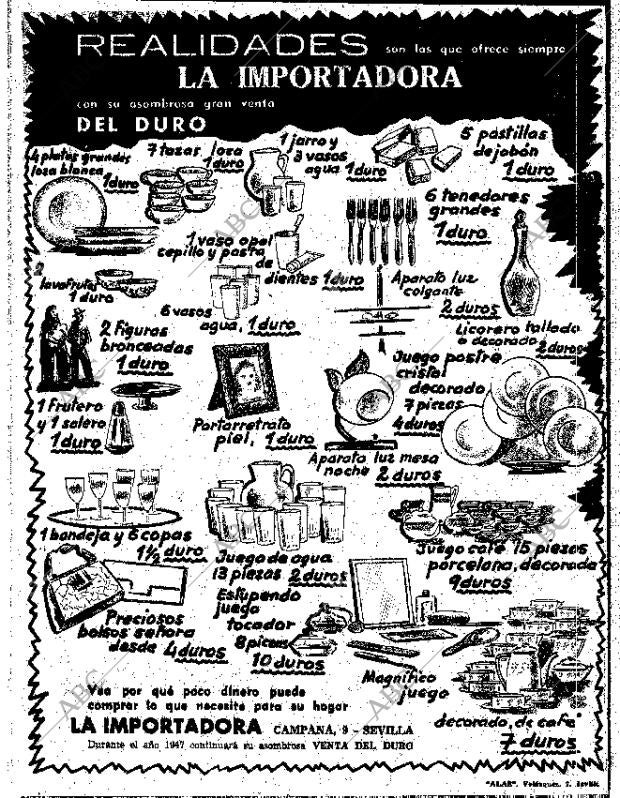 ABC SEVILLA 23-01-1947 página 16