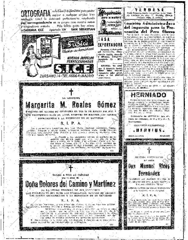 ABC SEVILLA 25-01-1947 página 10