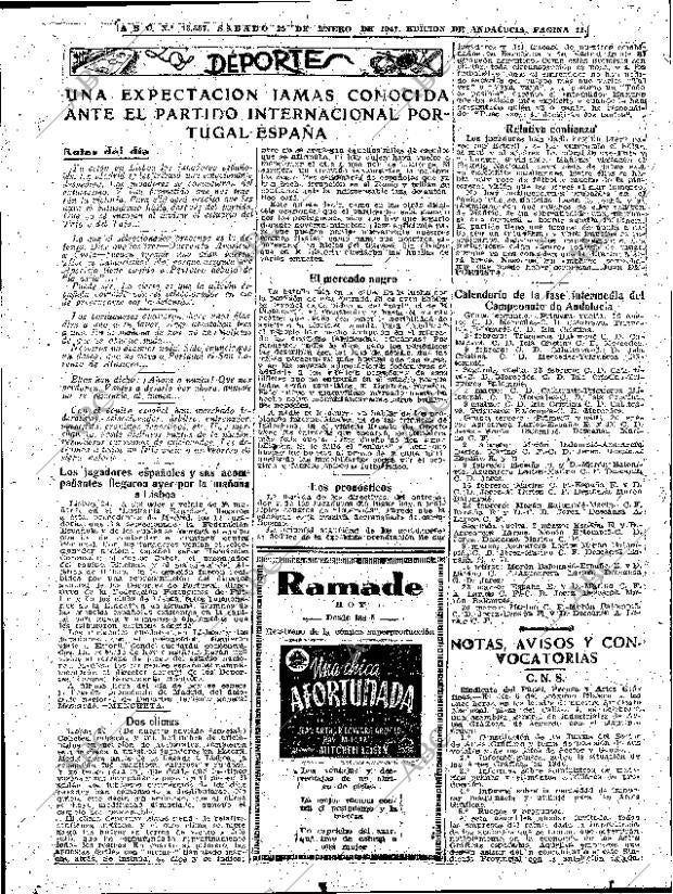ABC SEVILLA 25-01-1947 página 11