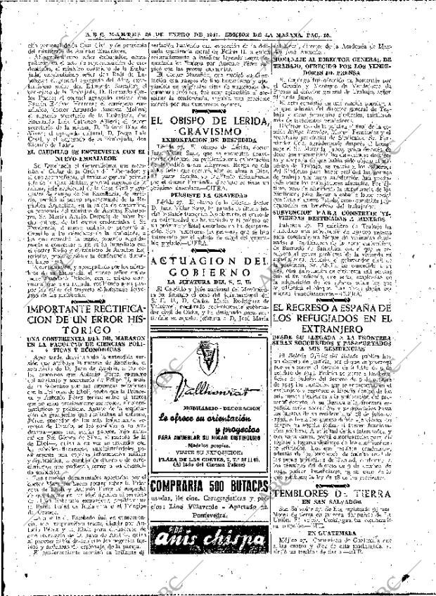 ABC MADRID 28-01-1947 página 16