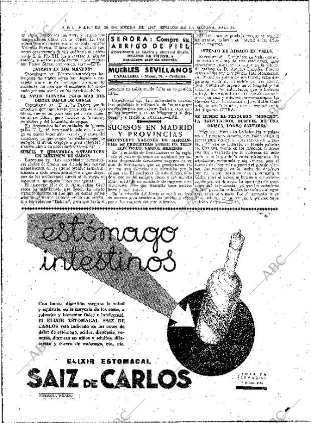 ABC MADRID 28-01-1947 página 18