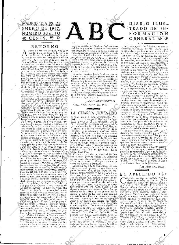 ABC MADRID 30-01-1947 página 3