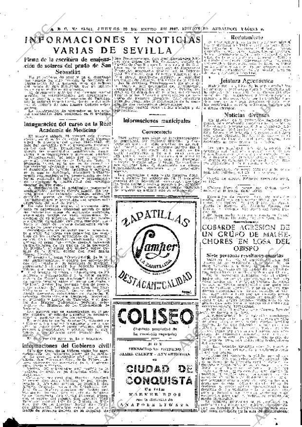 ABC SEVILLA 30-01-1947 página 9