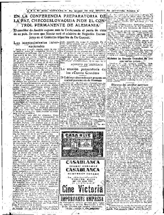 ABC SEVILLA 31-01-1947 página 5