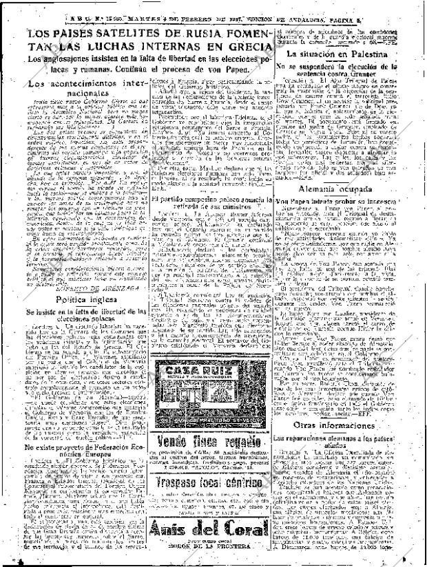 ABC SEVILLA 04-02-1947 página 5