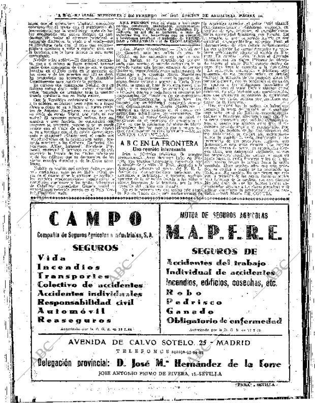 ABC SEVILLA 05-02-1947 página 10