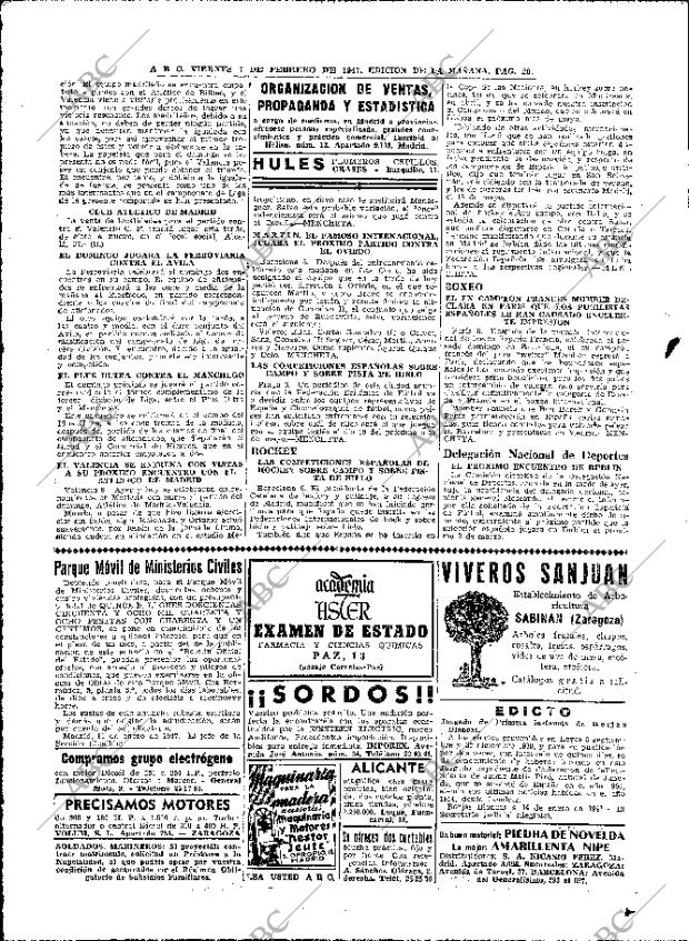 ABC MADRID 07-02-1947 página 20