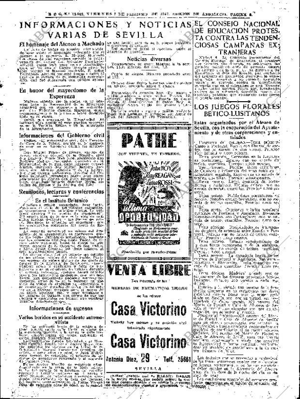 ABC SEVILLA 07-02-1947 página 9