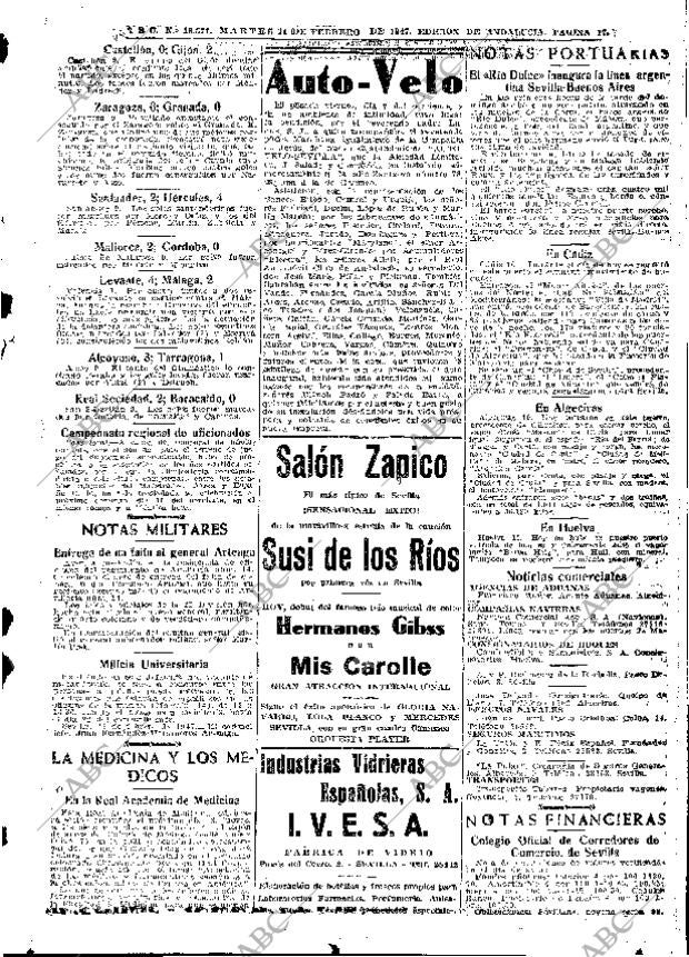 ABC SEVILLA 11-02-1947 página 17