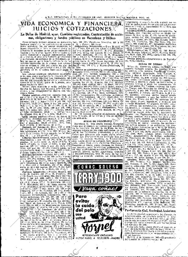 ABC MADRID 12-02-1947 página 16