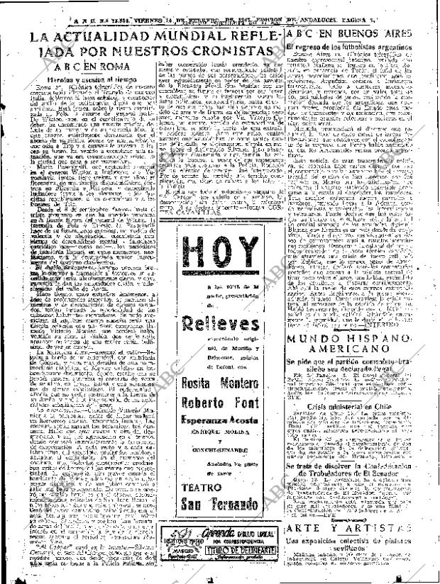 ABC SEVILLA 14-02-1947 página 7